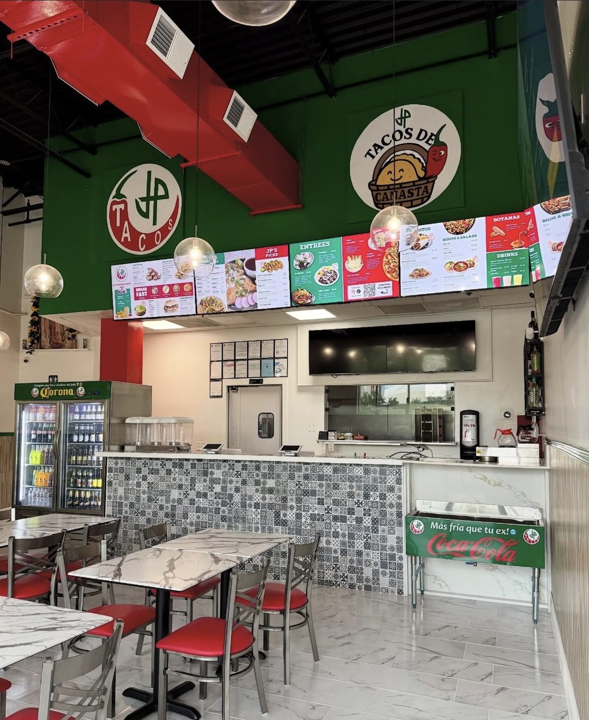 Inside JP Tacos