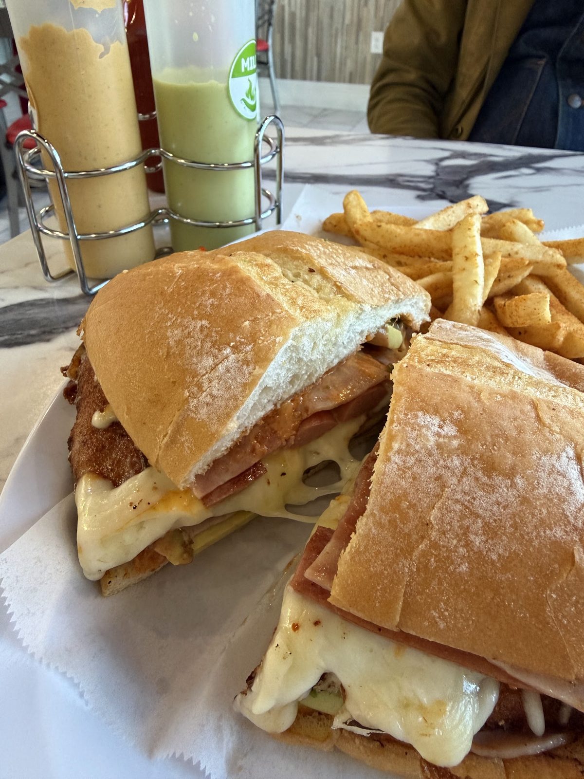 Torta with fries